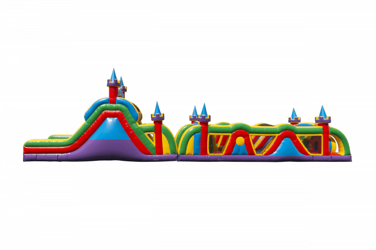 70ft Rainbow Run Obstacle Course